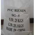 White Powder Polyvinyl Chloride PVC Resin Sg5 Sg3